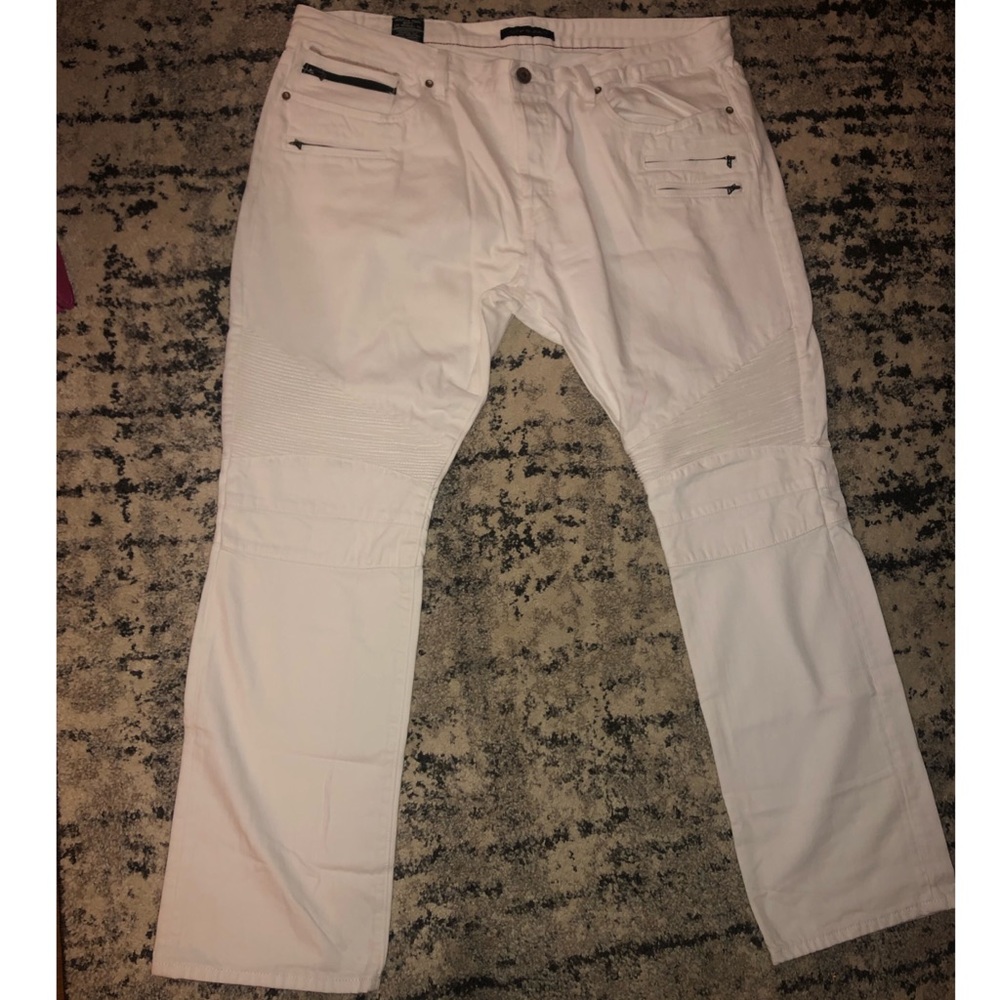 White Cult of Individuality Jeans